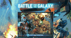 Desktop Screenshot of battleforthegalaxy.com